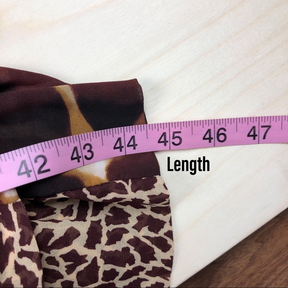 Vintage 1990s Animal Print Maxi Halter Dress - Picture 10 of 10